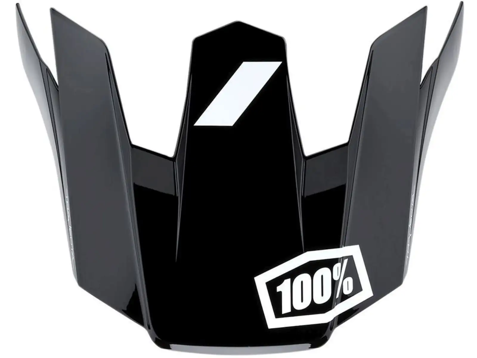 100% Trajecta w/Fidlock přilba Black/White