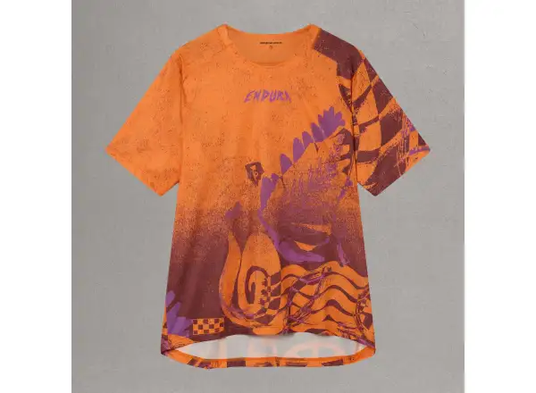 Endura Singletrack pánský dres krátký rukáv Orange