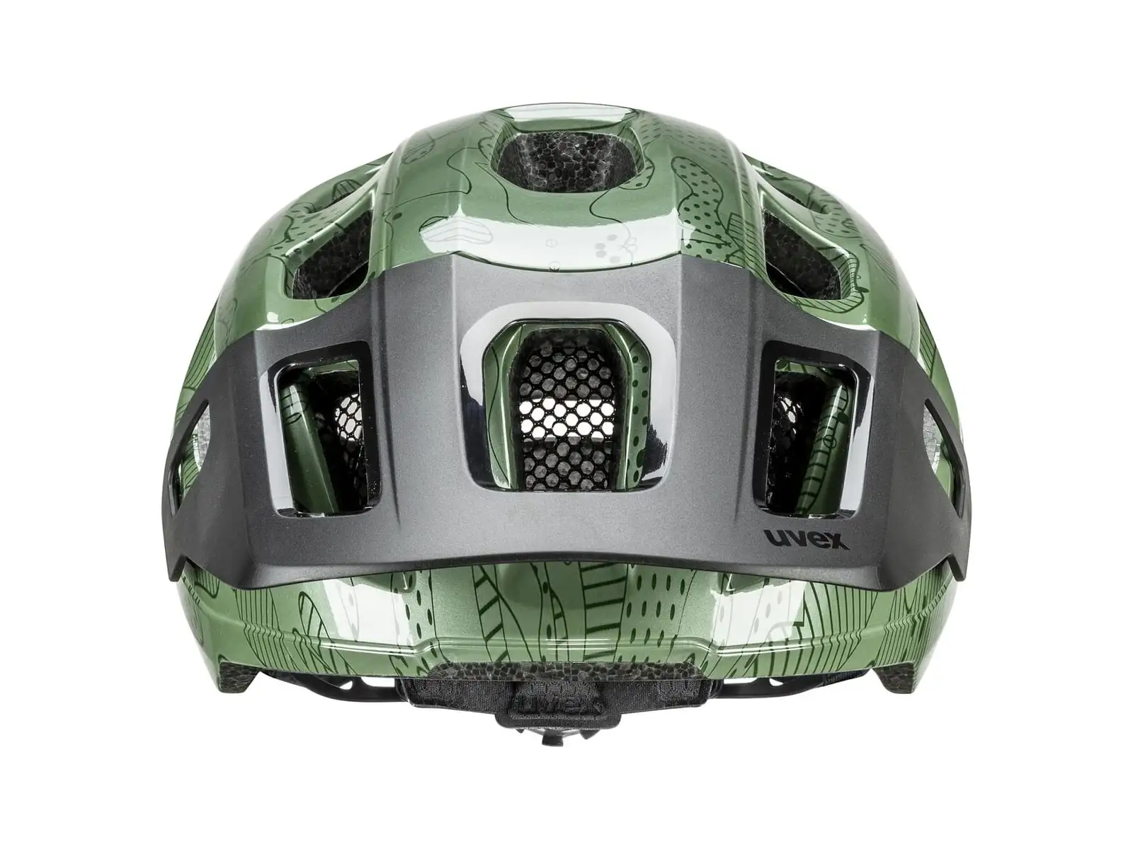 Uvex React JR. přilba Moss Green Altimeter