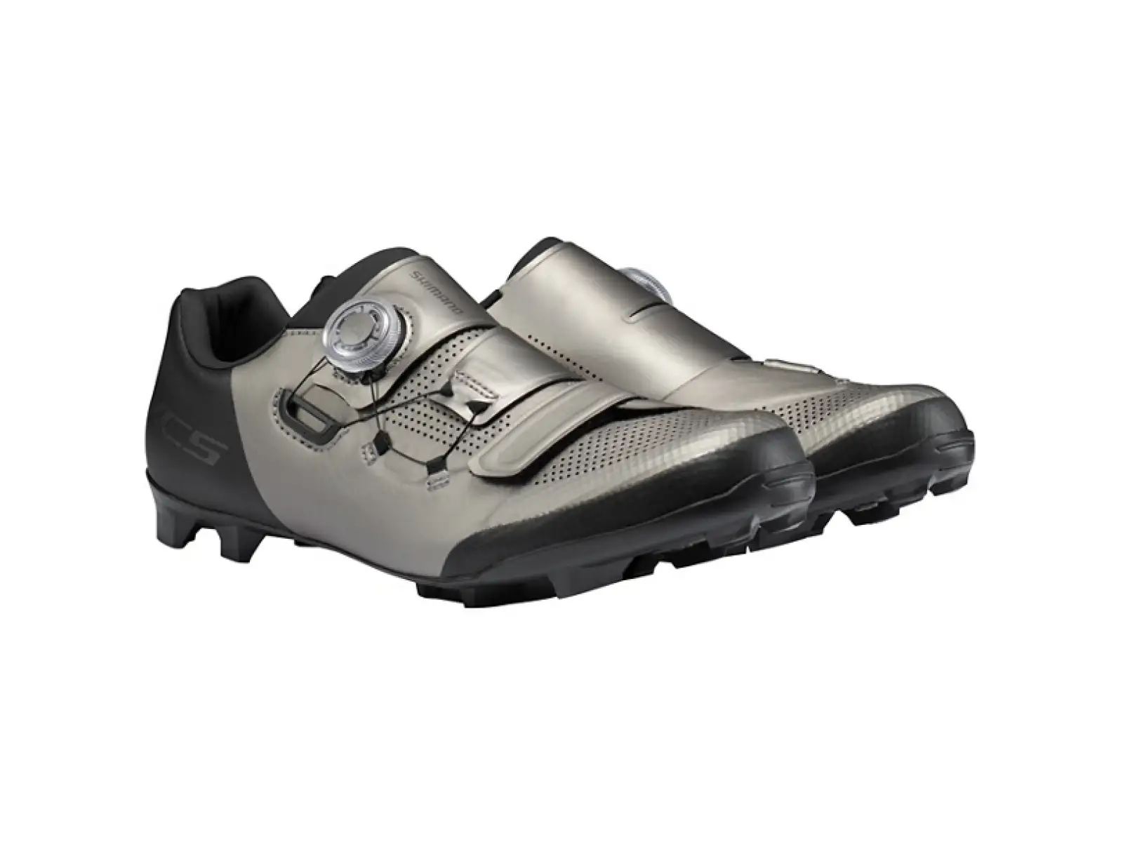 Shimano SH-XC502 Wide pánské MTB tretry stříbrná