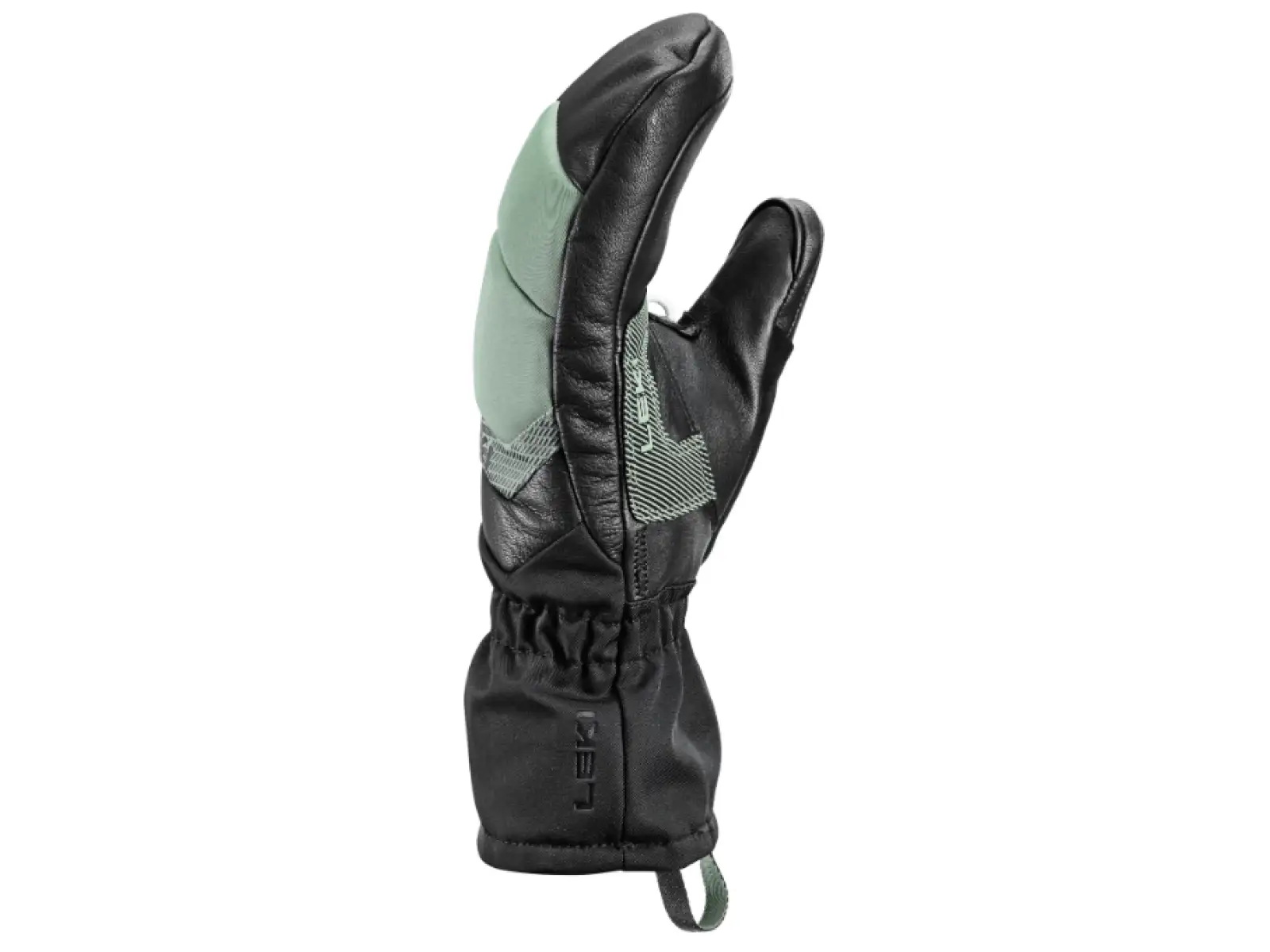 Leki Griffin Base 3D Women Mitt dámské palčáky Black-Dusty Green