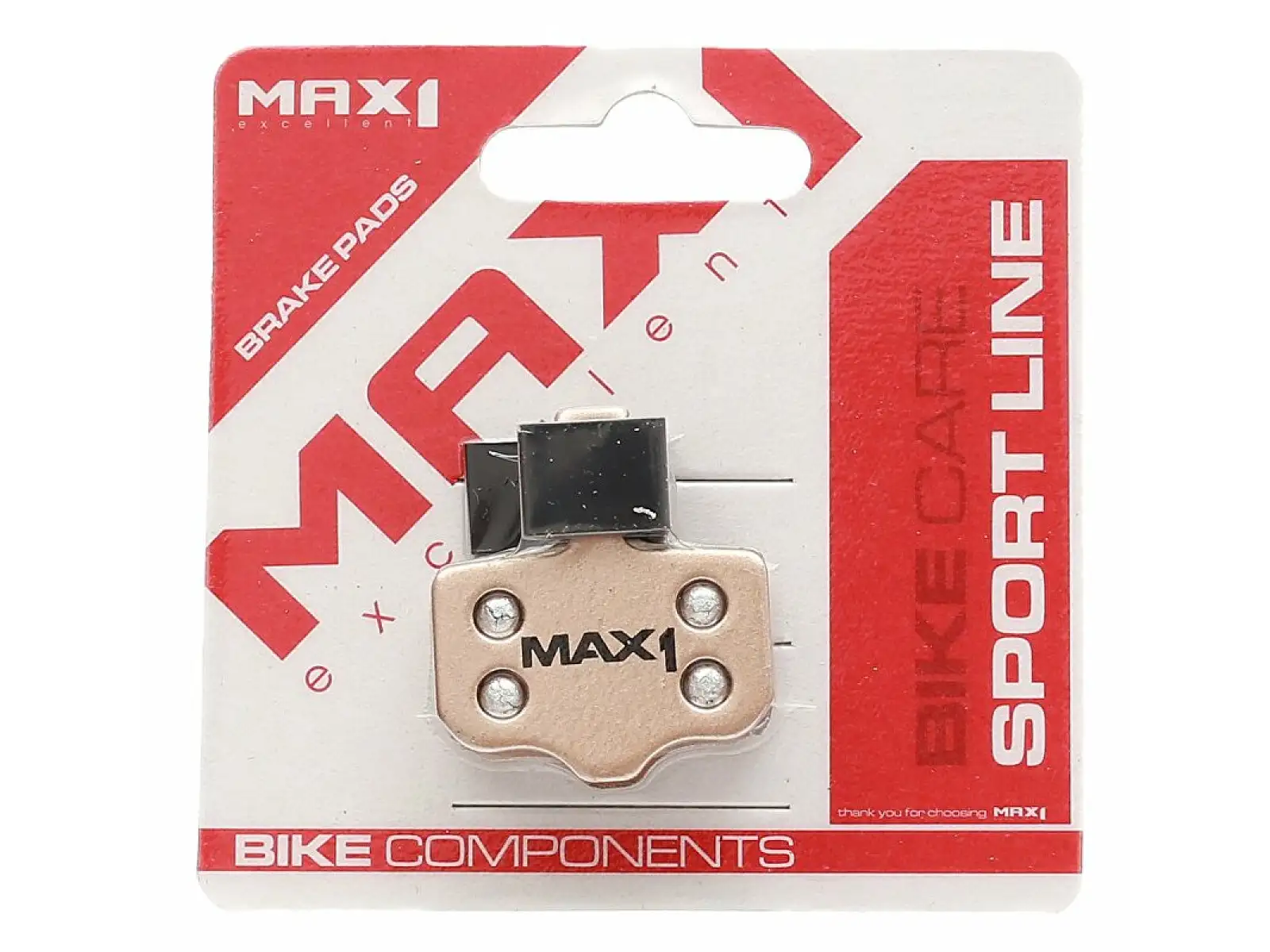 MAX1 Avid Elixir brzdové destičky Sintered