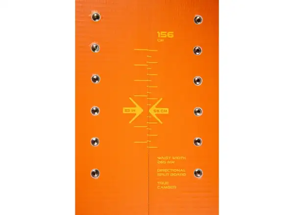 Nitro Slash Split pánský splitboard hnědá/oranžová