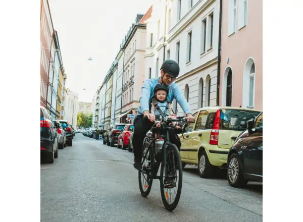 Urban Iki přední dětská sedačka s adaptérem na představec Bincho Black