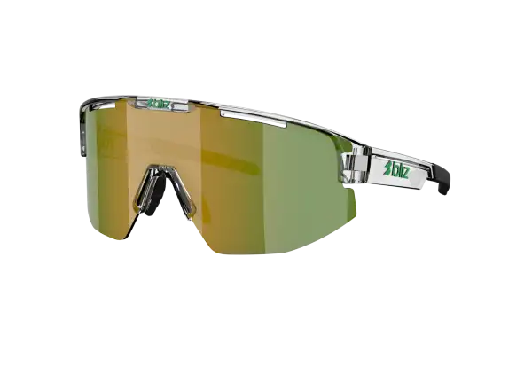 Bliz Matrix sluneční brýle Transparent White/Brown Green Multi
