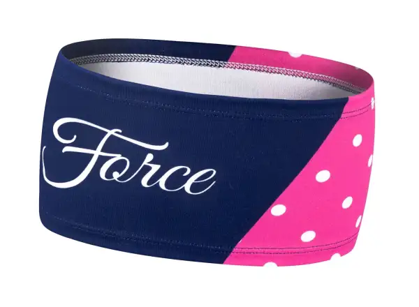 Force Fit čelenka růžová/modrá