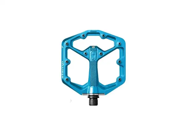 Crankbrothers Stamp 7 Small platformové pedály Electric Blue