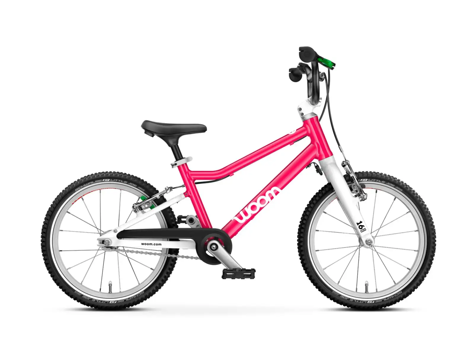 Woom GO 3 Automagic Hot Pink 16 dětské kolo