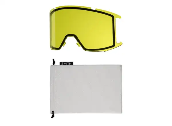 Smith Squad lyžařské brýle Black / Chroma Sun Platinum Mirror + Yellow