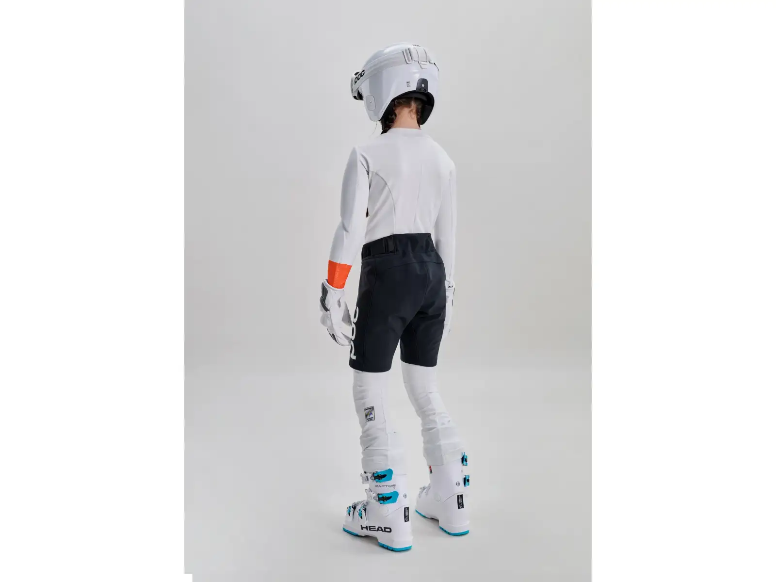 POC Race Shorts Jr dětské zateplené šortky Uranium Black