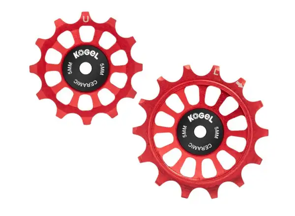 Kogel silniční kladky pro Shimano Dura Ace R9200 / Ultegra R8100 12/14 z. Red