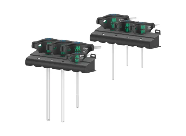 Wera 454/7 HF Set 1 Hex-Plus imbusové šroubováky s T-rukojetí sada 7 ks