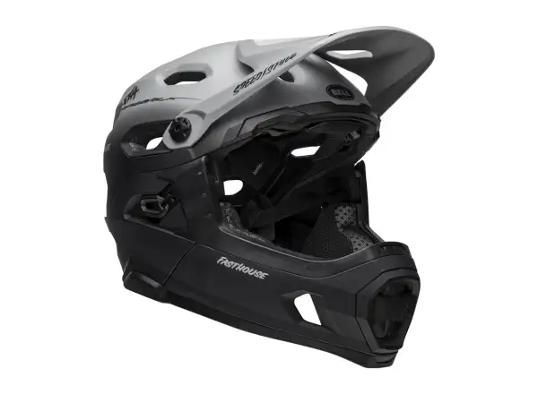 Bell Super DH Spherical přilba Mat Gray/Black Fasthouse