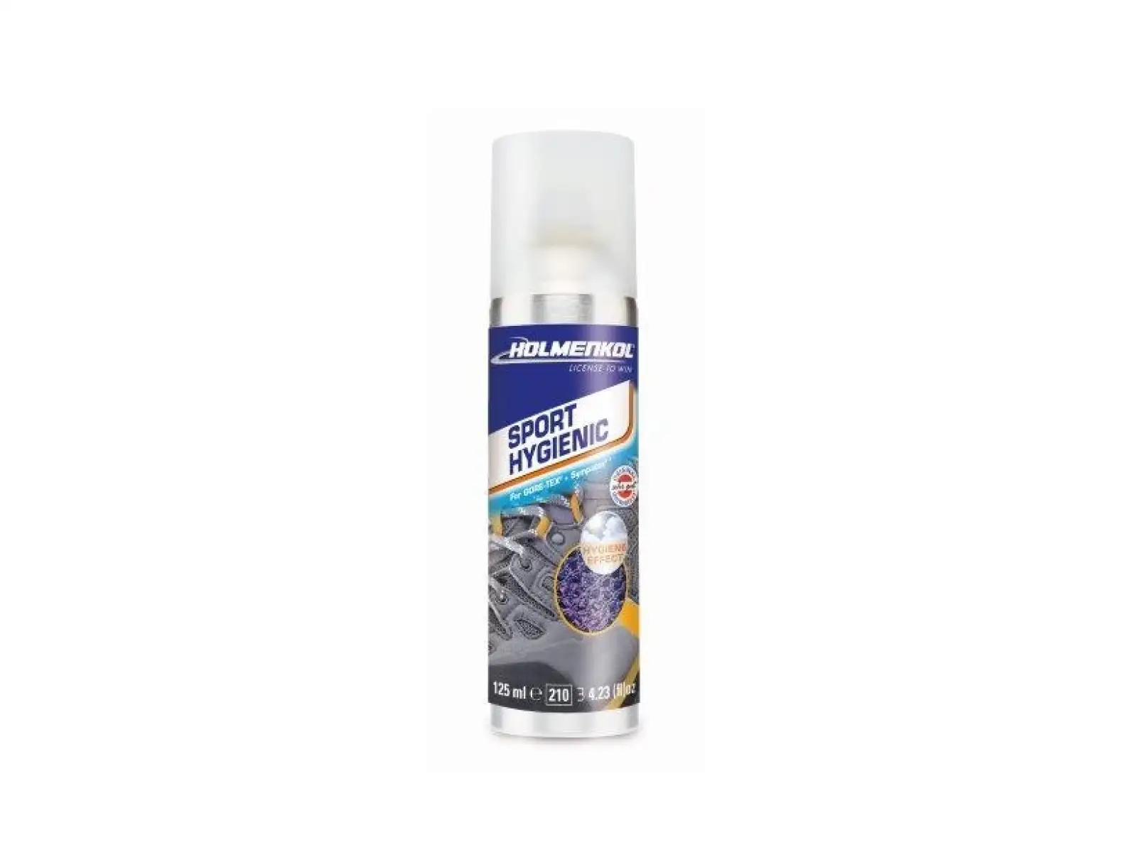 Holmenkol Sport Hygienic Spray sprej pro neutralizaci zápachu 125 ml
