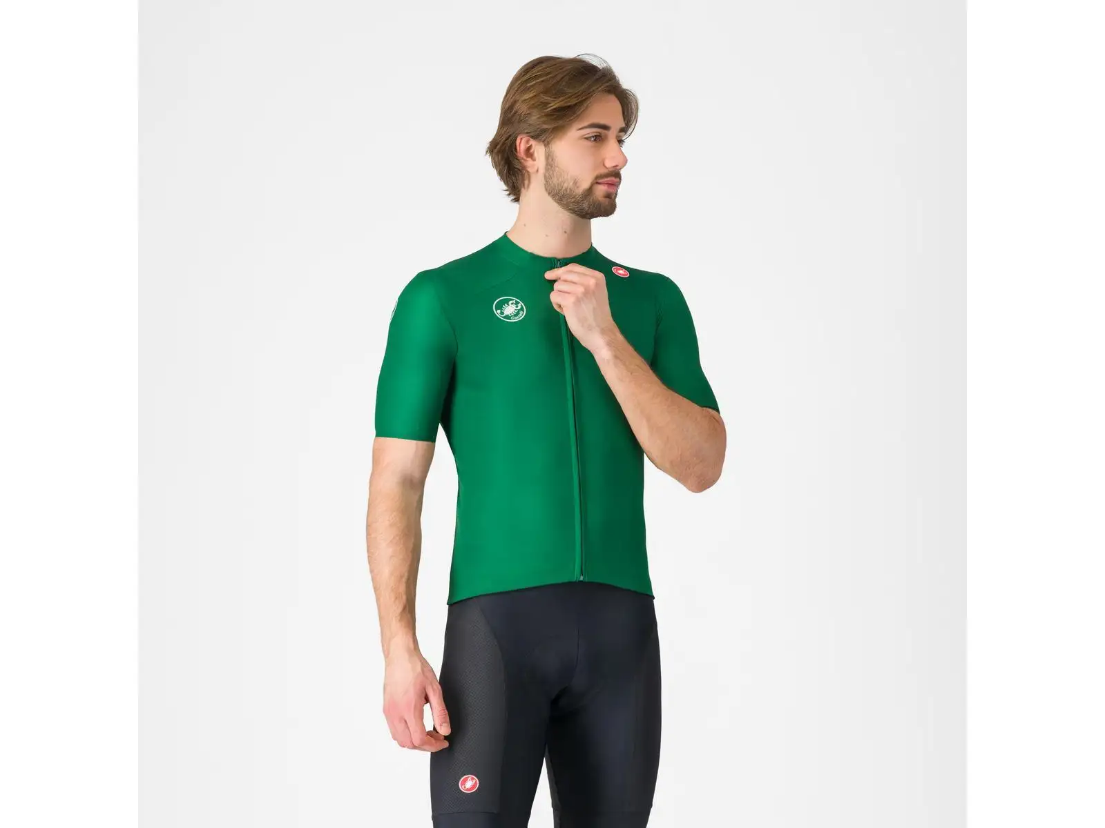Castelli Vintage Giro d'Italia pánský dres krátký rukáv Verde Verdeggiante