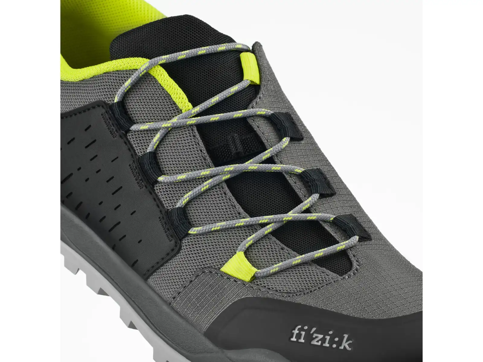 Fizik Terra Ergolace X2 MTB pánské tretry Grey/Yellow Fluo