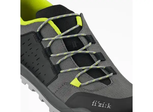 Fizik Terra Ergolace X2 MTB pánské tretry Grey/Yellow Fluo