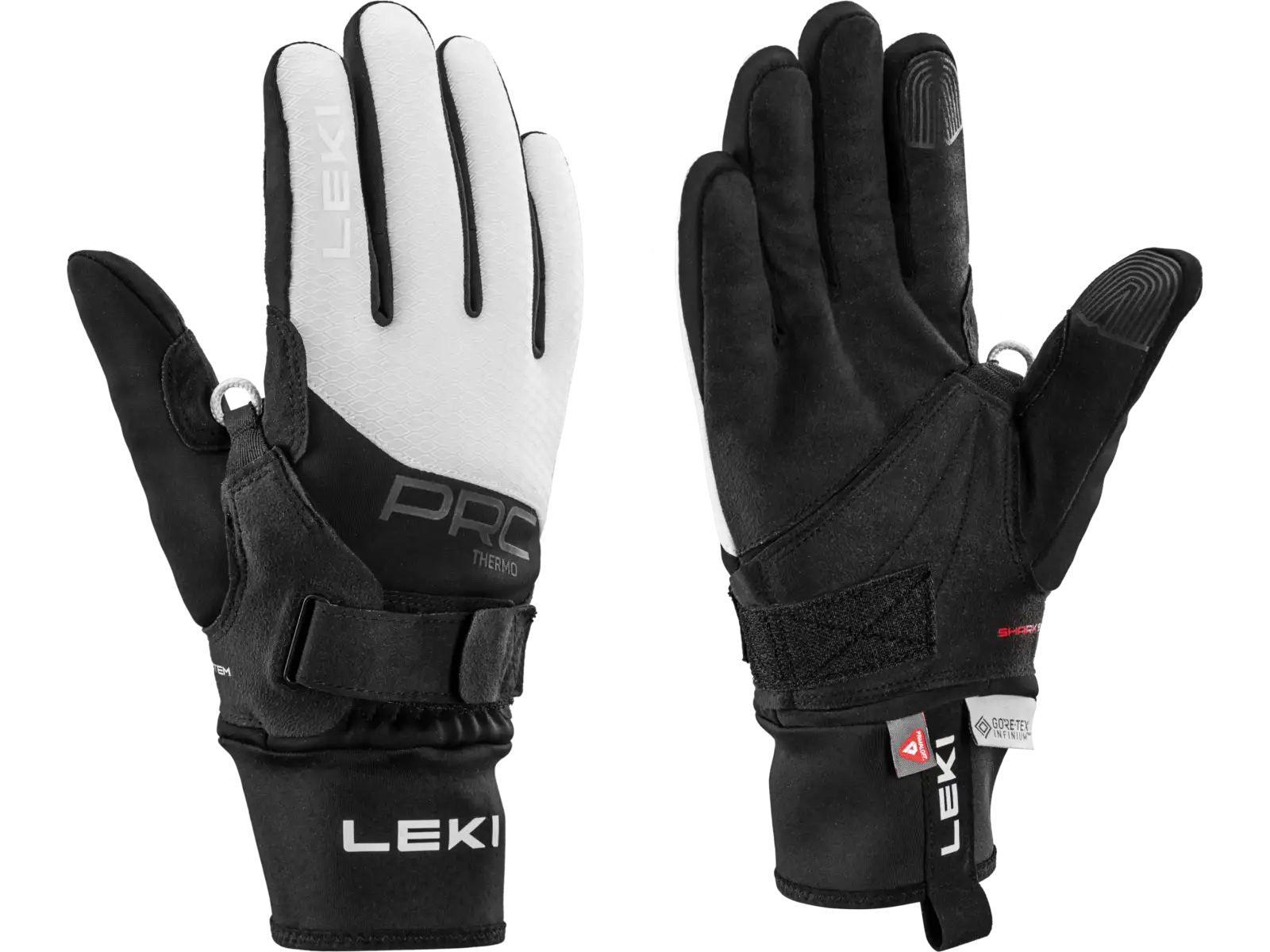 Leki PRC ThermoPlus Shark dámské rukavice Black-white