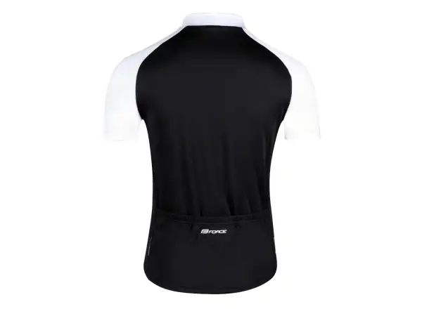 Force Rock pánský dres krátký rukáv černá/bílá