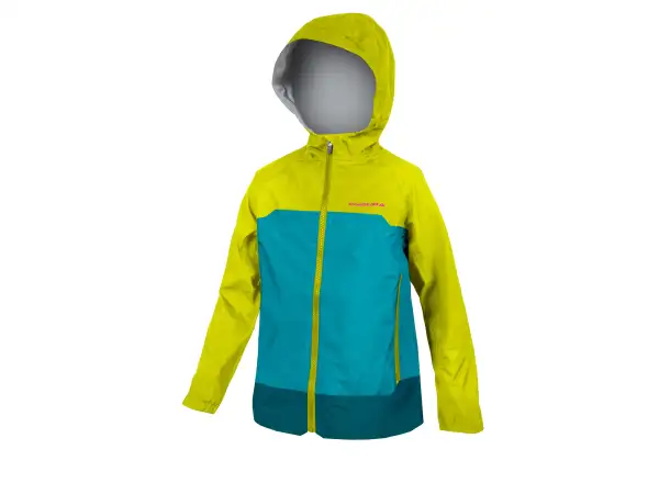 Endura MT500 Waterproof dětská bunda Lime Green