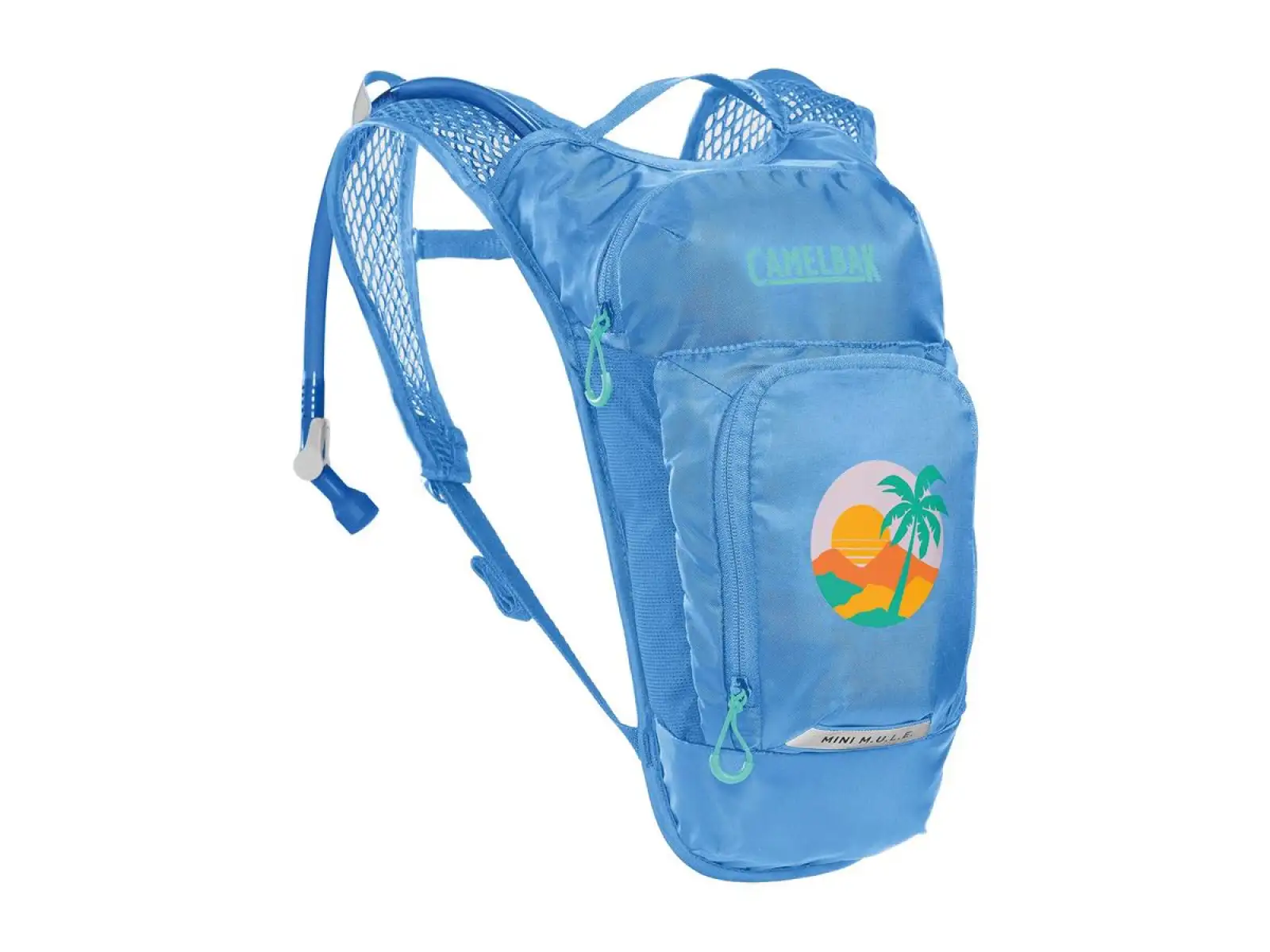 Camelbak Mini Mule dětský batoh 5 l + rezervoár 1,5 l Blue Palm