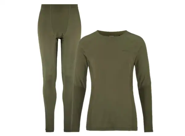 Craft Core Warm Baselayer pánský funkční set zelená