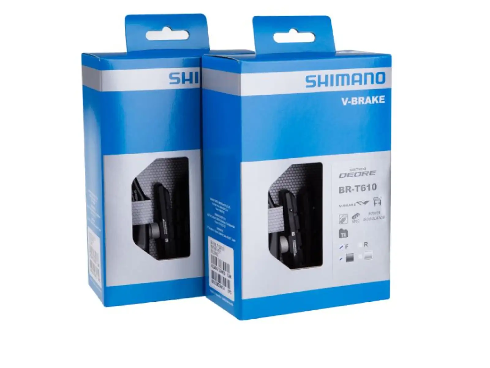 Shimano Deore BR-T610 brzda přední a zadní černá