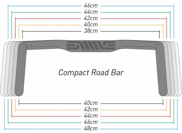 Enve Road Compact Drop silniční řídítka černá