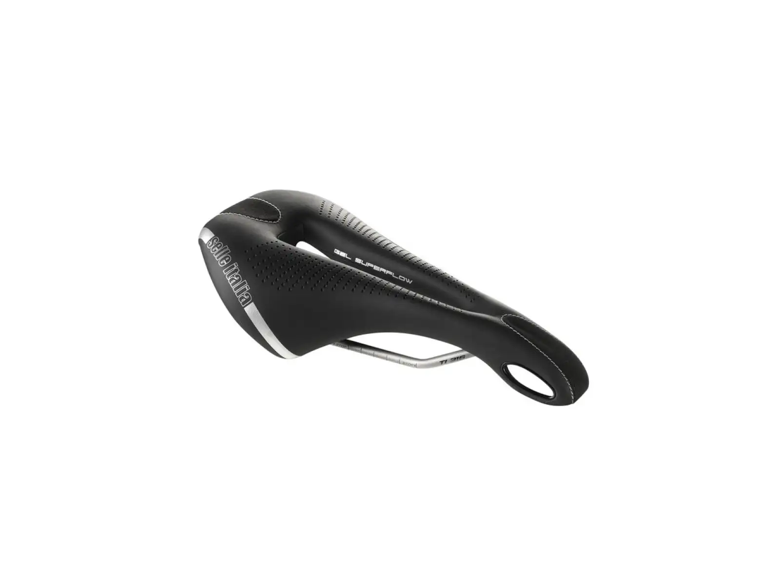 Selle Italia Max Flite Gel SuperFlow L3 sedlo černé