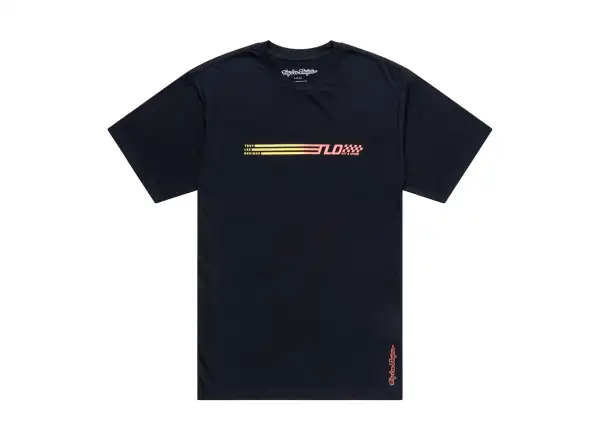 Troy Lee Designs Stripes pánské triko krátký rukáv Black