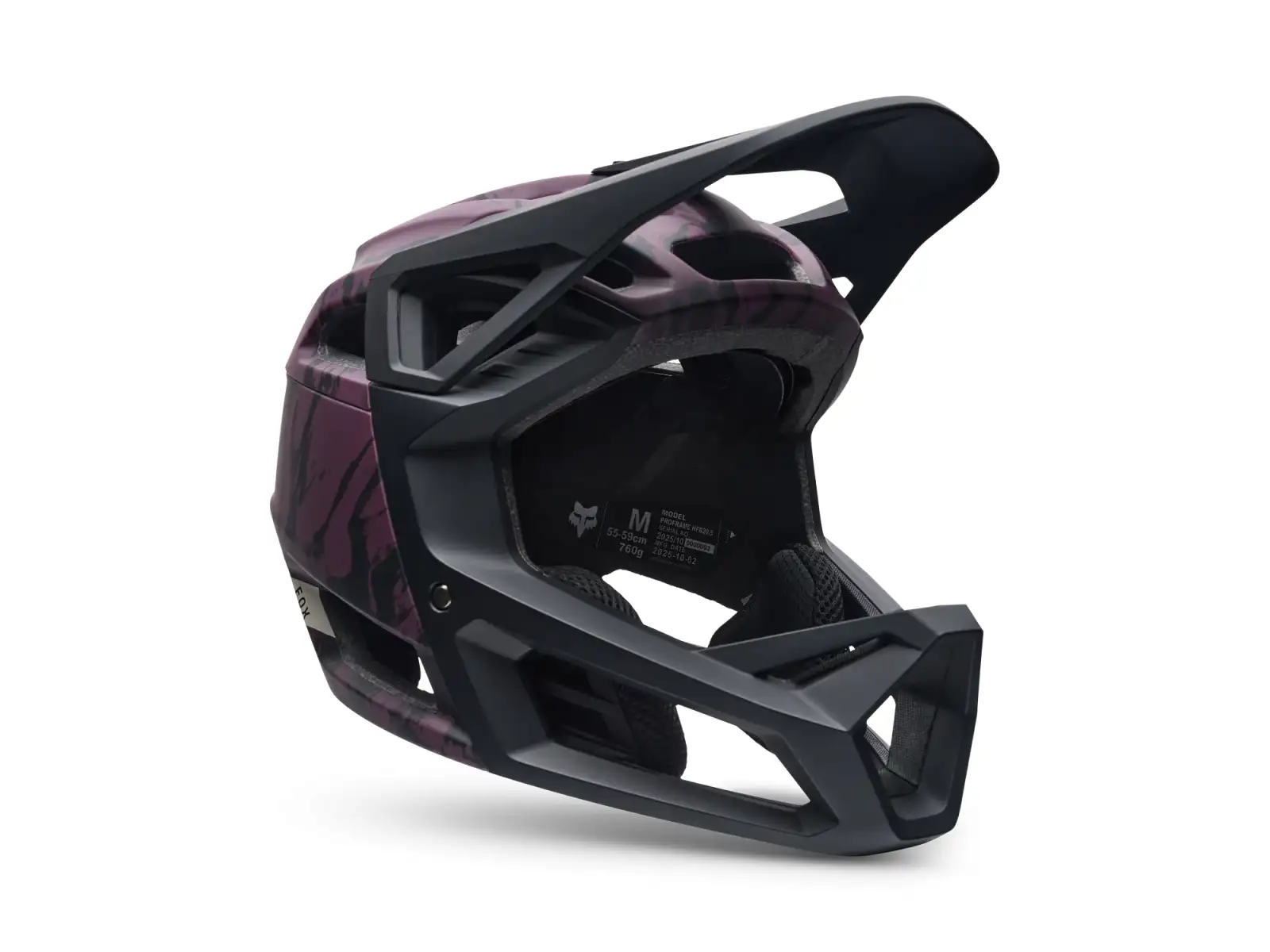 Fox Proframe Thrive cyklistická MTB přilba Dark Maroon