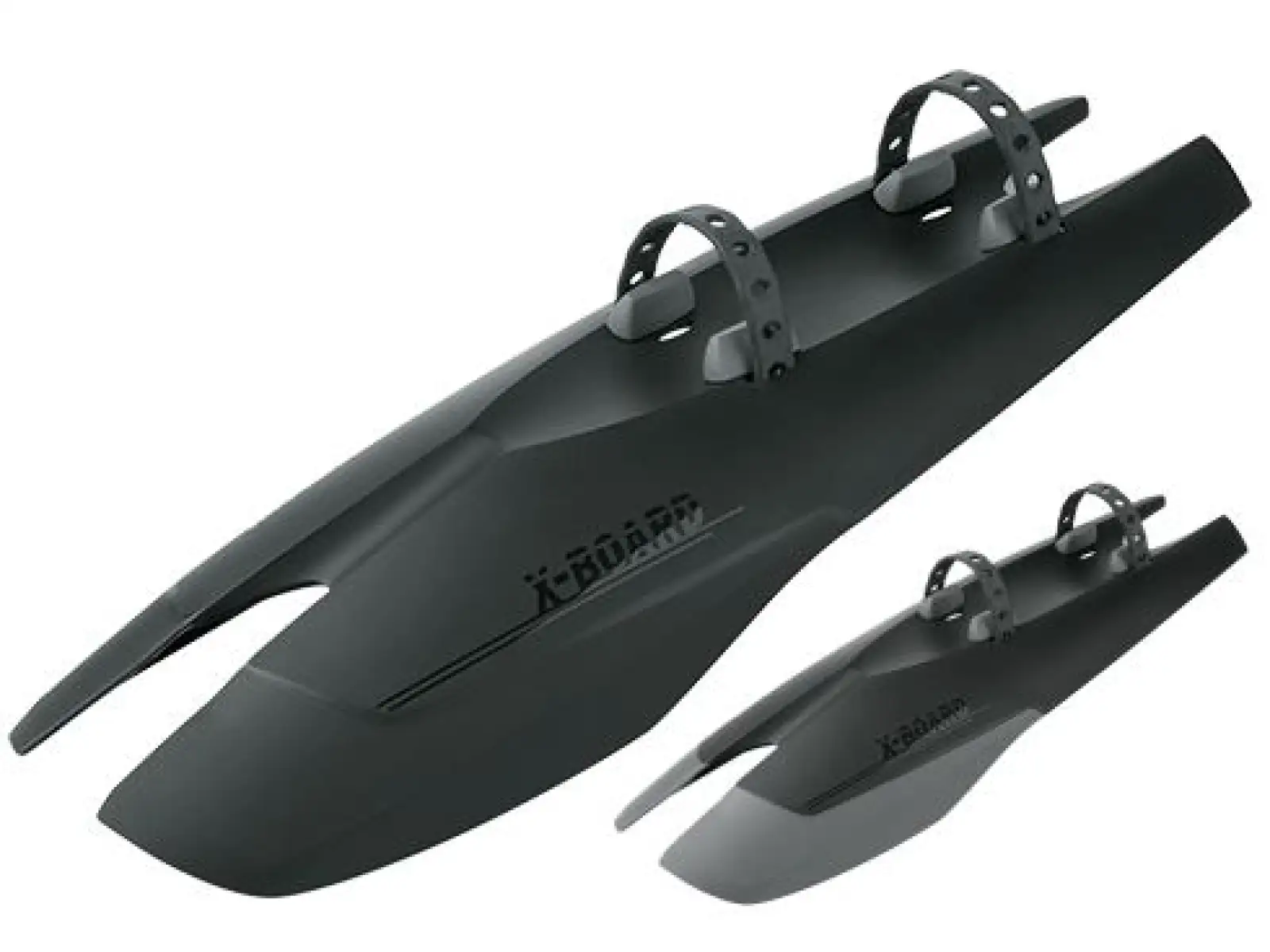 SKS X-BOARD blatník pod rám black/grey