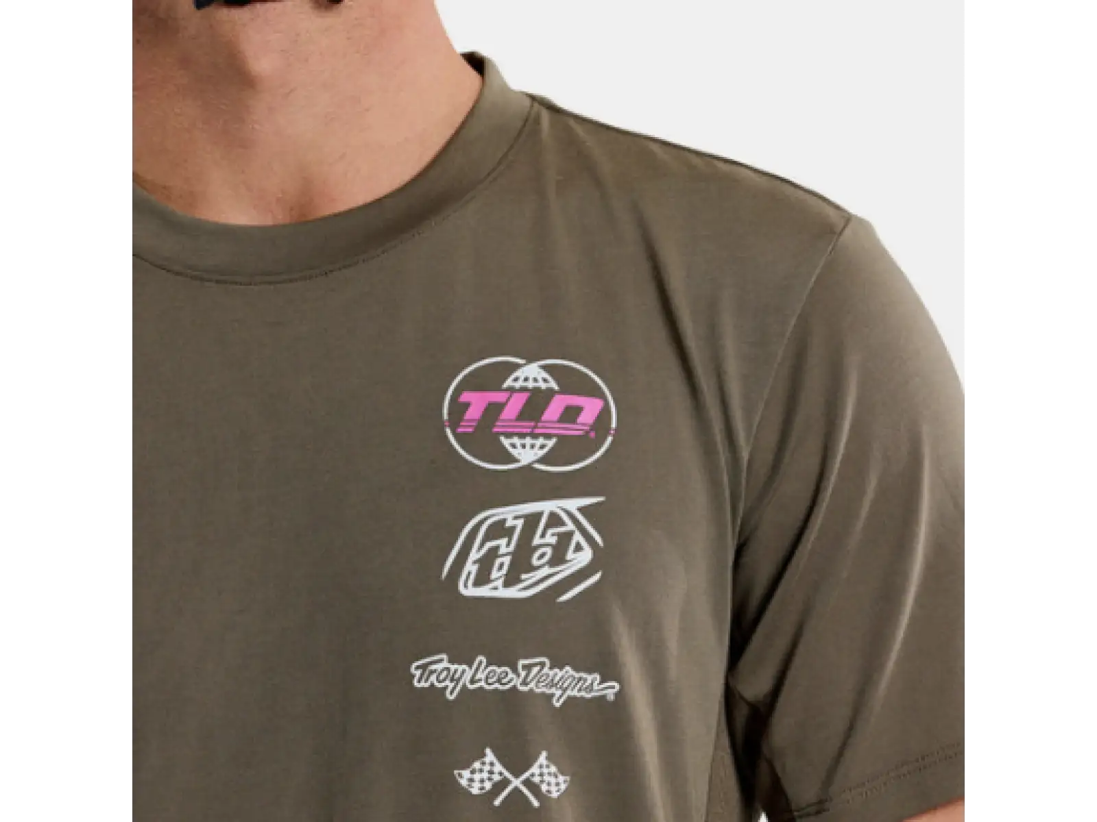 Troy Lee Designs Skyline Ride Tee pánský dres krátký rukáv Worldwide Caper