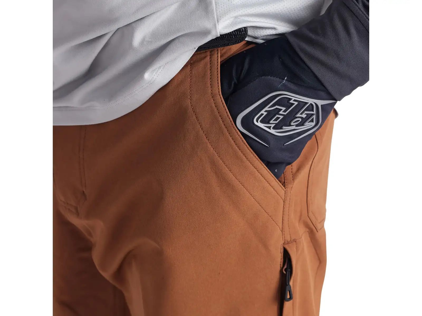 Troy Lee Designs Ruckus Long Travel Pant pánské kalhoty Mono Dark Canvas