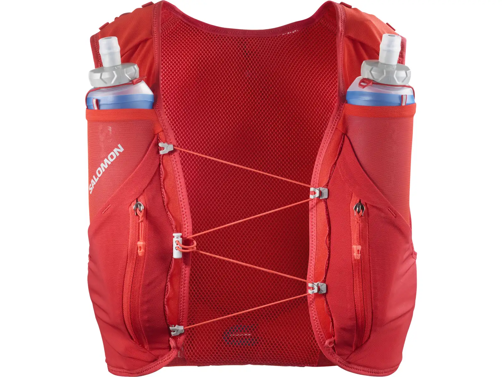 Salomon ADV Skin 12 Set běžecká vesta Flame Scarlet/Haute Red