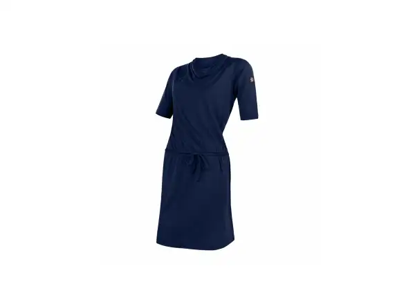 Sensor Merino Active dámské šaty deep blue