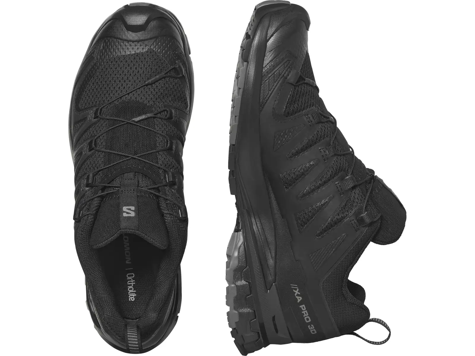 Salomon XA PRO 3D V9 pánská běžecká obuv Black/Phantom/Pewter
