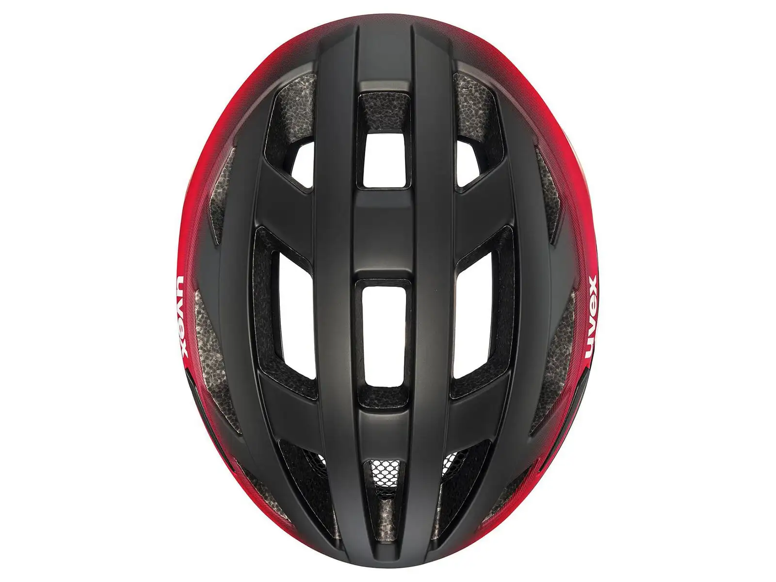 Uvex I-volute přilba Black/Red Matt