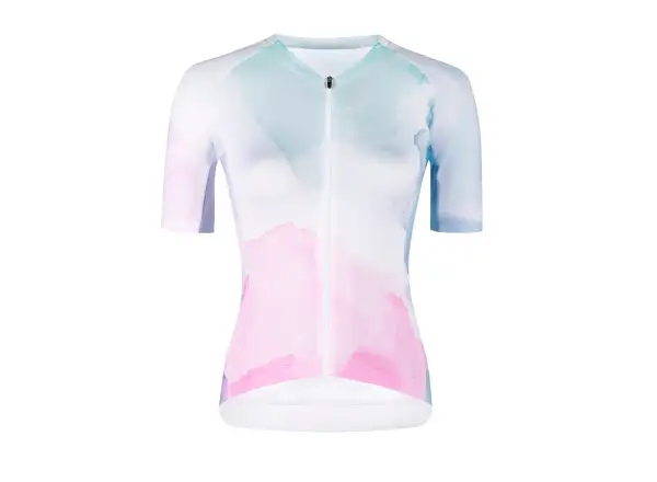 Force Splash Lady dámský dres krátký rukáv růžová/modrá