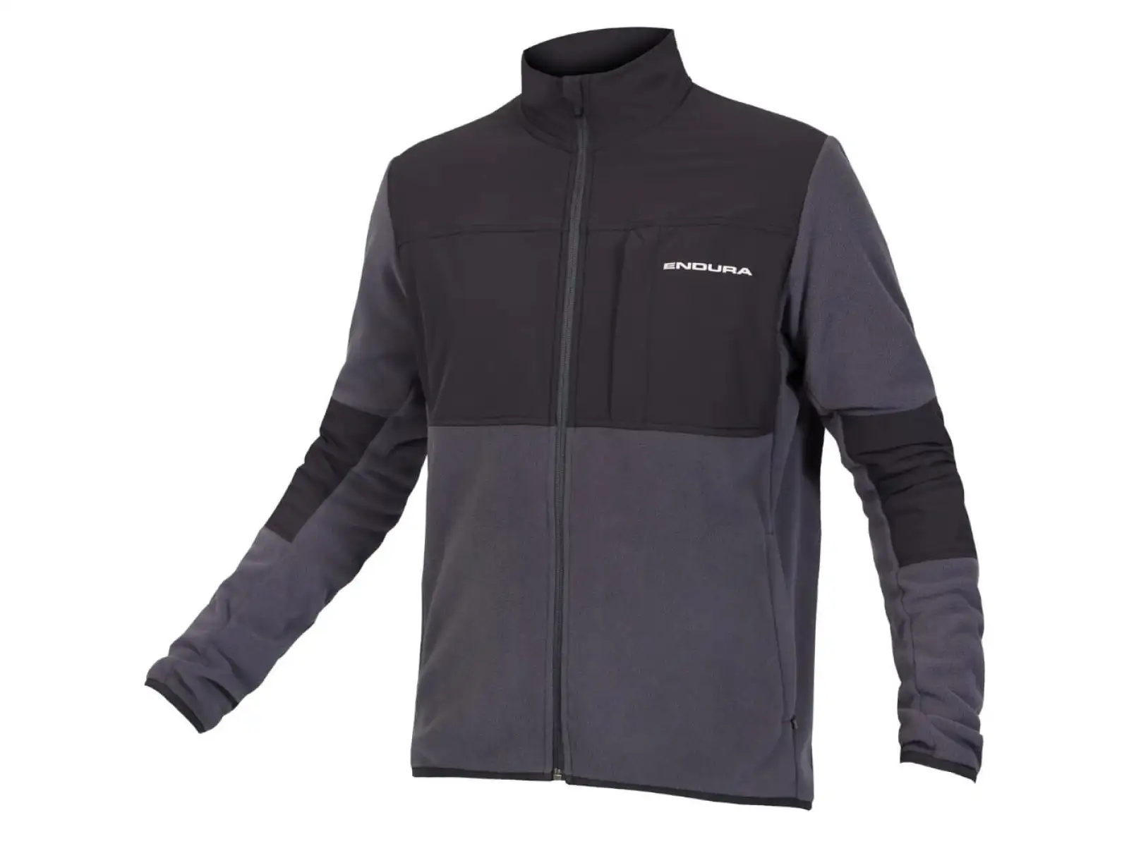 Endura Hummvee Full Zip Fleece pánská mikina černá