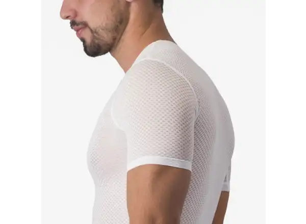Castelli Pro Mesh 2.0 funkční triko krátký rukáv White