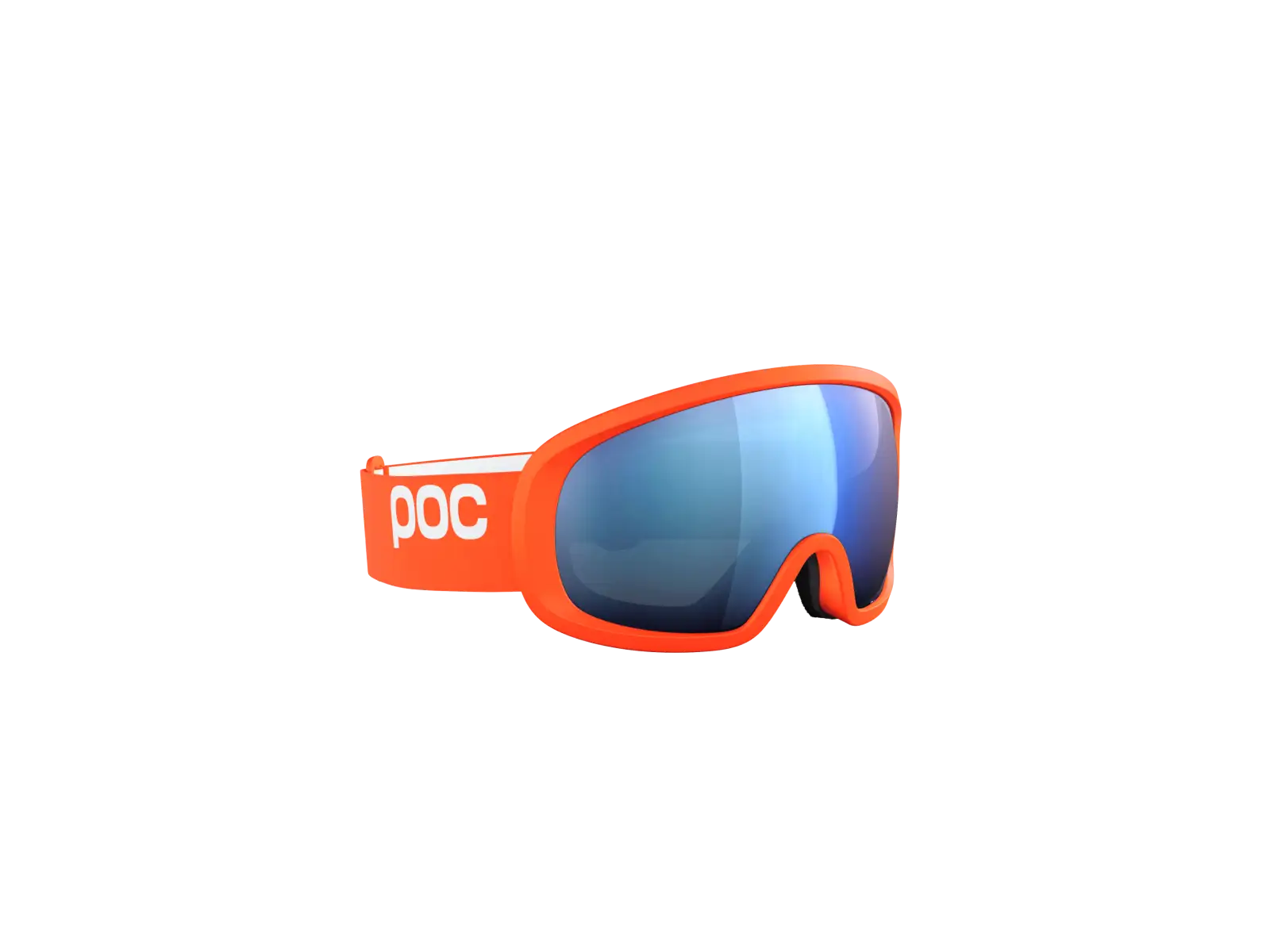 POC Fovea Mid lyžařské brýle Zink Orange/Partly Sunny Blue