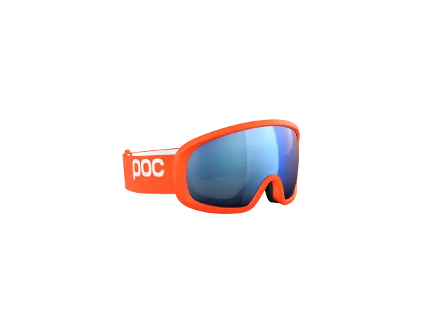 POC Fovea Mid lyžařské brýle Zink Orange/Partly Sunny Blue