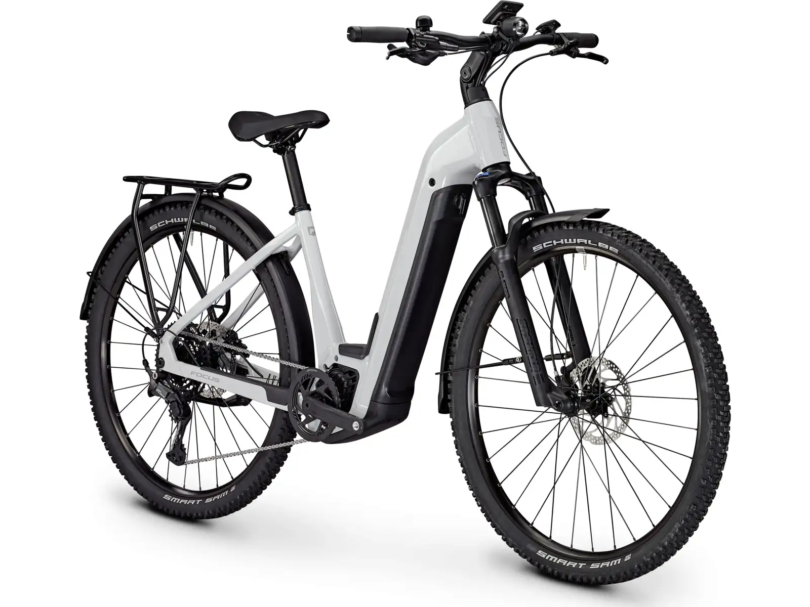 Focus Aventura2 6.7 WA 625Wh 29" horské elektrokolo Lightgrey Glossy