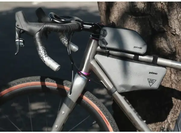 Woho X-Touring Frame bag Dry 2 l rámová brašna Honeycomb iron Grey