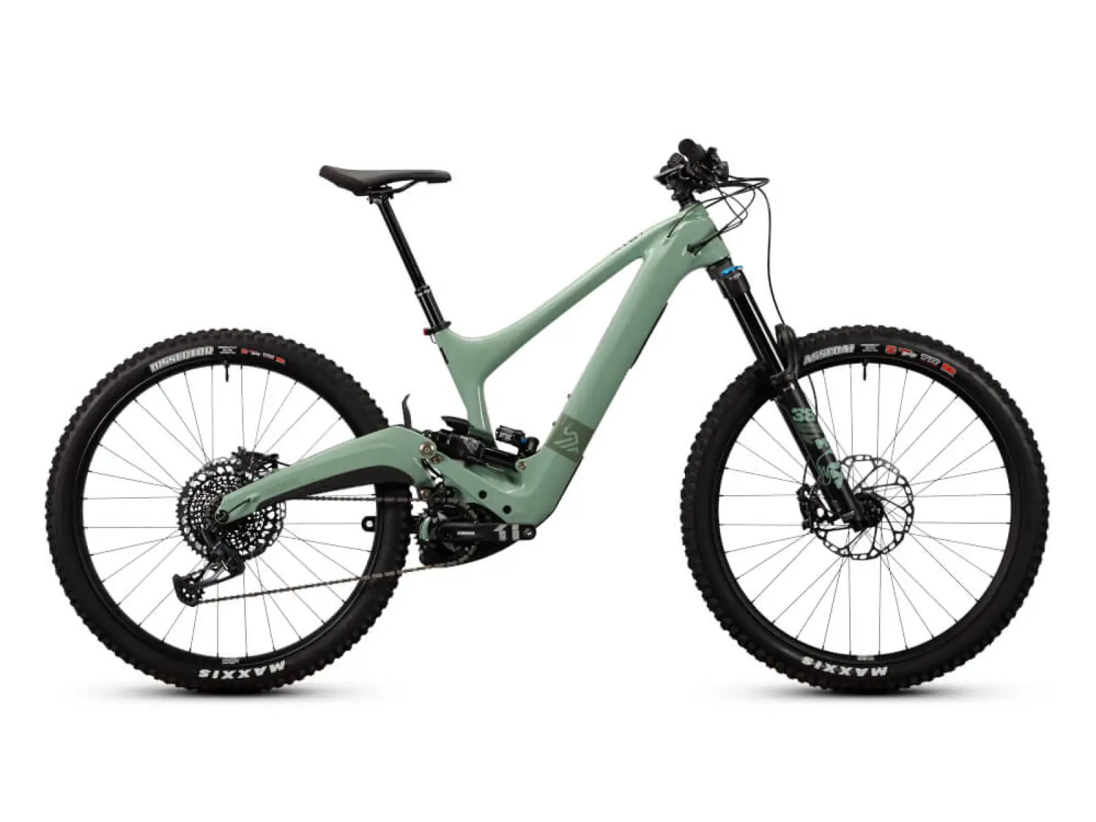 Ibis OSO Forest Service Green celoodpružené elektrokolo