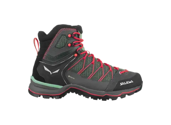 Salewa WS MTN Trainer Lite Mid Gore-Tex dámské boty Feld Green/Fluo Coral