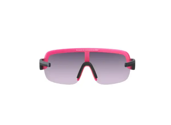 POC Aim Fluorescent sluneční brýle Pink/Uranium Black Translucent