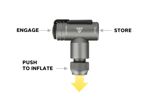 Topeak pumpa AIRBOOSTER II 16G