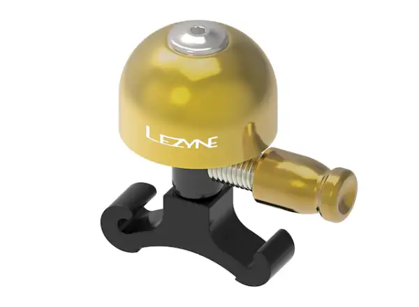 Lezyne Classic Brass Bell Small zvonek zlatá/černá